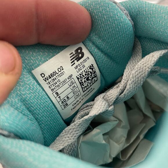 New Balance 460v2 Womens Sz 9D Running Shoes Gray Blue - WORN ONCE - Picture 9 of 9
